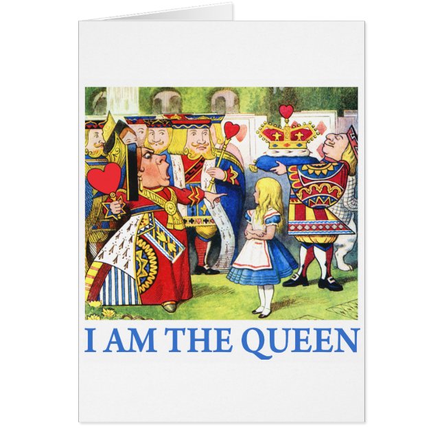 IK BEN DE KONINGIN VAN WONDERLAND (Voorkant)