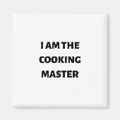 Ik ben de kookmeester magneet (Voorkant)