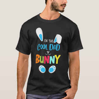 Ik ben de kool die pap bunny aan het passen is t-shirt