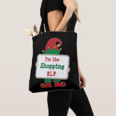 Ik ben de kooplui Elf | Gepersonaliseerd kerstfees Tote Bag (Dichtbij)