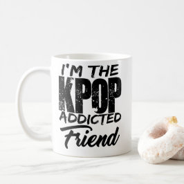 Ik ben de KPOP Addicted Vriend. Koffiemok