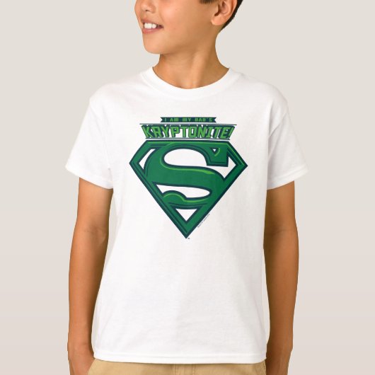 Ik ben de Kryptonite van mijn vader T-shirt (Voorkant)