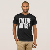 IK BEN DE KUNST T-SHIRT (Voorkant volledig)