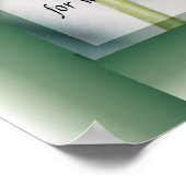 Ik ben de kunst van de Manuscript van de Wijn Poster (Hoek)