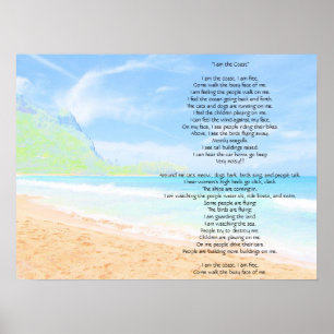 Ik ben de kust poster