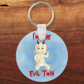 Ik ben de Kwaad Twin Sleutelhanger (Voorkant)