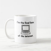 Ik ben de laatste baas van het internet koffiemok (Links)
