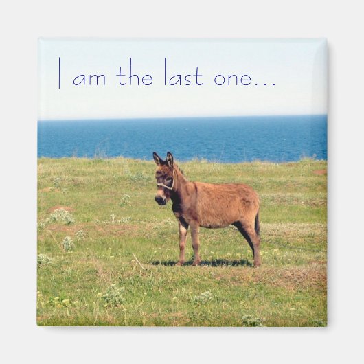 Ik ben de laatste... Magneet (Voorkant)