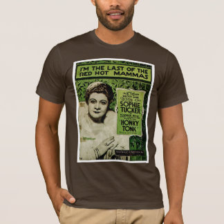 Ik ben de laatste van de rode hotmamma's t-shirt
