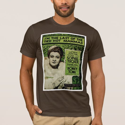 Ik ben de laatste van de rode hotmamma's t-shirt (Voorkant)
