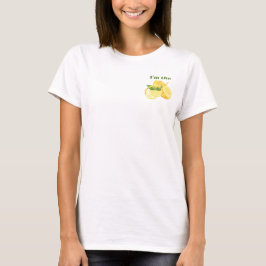 Ik ben de Lemon, paar bijpassende leuke paren set T-shirt