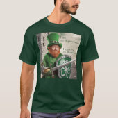 Ik ben de Leprechaun, verdediger van Shamrocks. T-shirt (Voorkant)