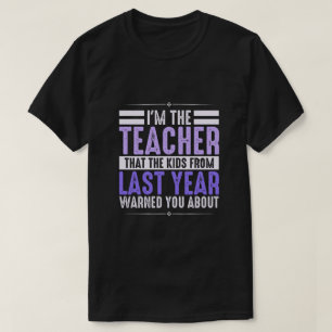 Ik Ben De Leraar Waarvoor Andere Je Hebben Gewaars T-shirt