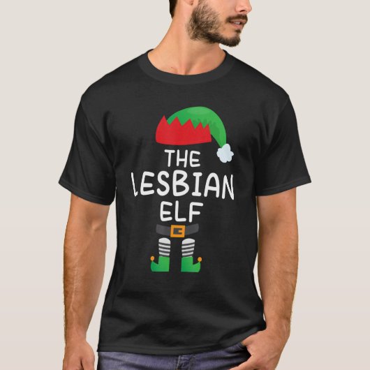 Ik ben de lesbische Elf T-shirt (Voorkant)