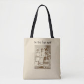 Ik ben de "leuke tante" tote bag (Voorkant)