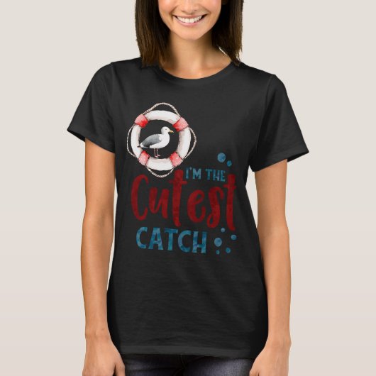 Ik ben de leukste vangst t-shirt (Voorkant)