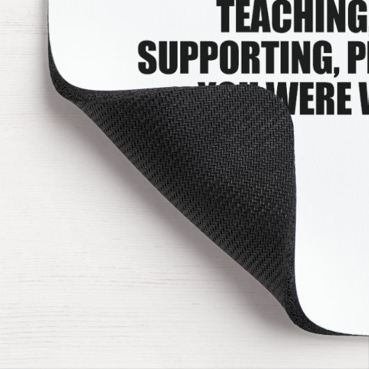 Ik ben de liberaal waar je voor gewaarschuwd werd muismat (Hoek)