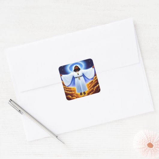 Ik ben de licht Christelijke Stickers (Envelop)