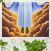 Ik ben de lichte keukenhanddoek (Gevouwen)