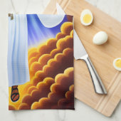 Ik ben de lichte keukenhanddoek (Quarter Fold)