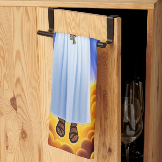 Ik ben de lichte keukenhanddoek (Derde Gevouwen)