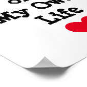 Ik ben de liefde van mijn eigen leven poster (Hoek)