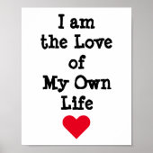 Ik ben de liefde van mijn eigen leven poster (Voorkant)