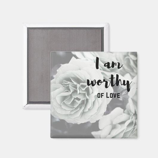 Ik ben de liefde waardig magneet (Voorkant / Achterkant)