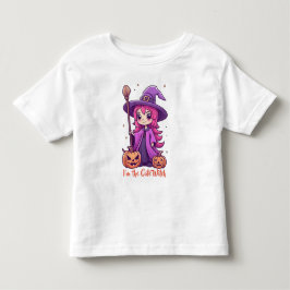 Ik ben de lieve heks Roze Meisje Halloween Kinder Shirts