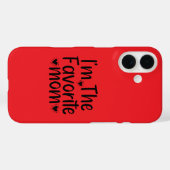 Ik ben de lievelingsmoeder Case-Mate iPhone case (Achterkant (horizontaal))
