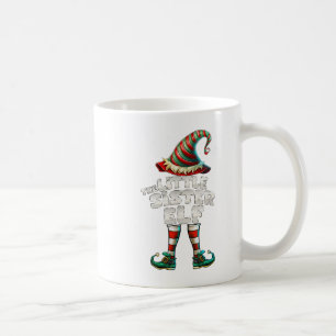 Ik ben de Little Sister Elf Family Matching Group Koffiemok