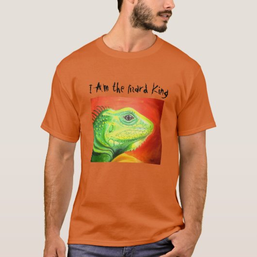 Ik ben de Lizard King T-Shirt (Voorkant)