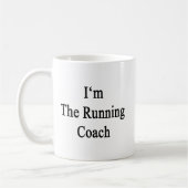 Ik ben de lopende coach koffiemok (Links)
