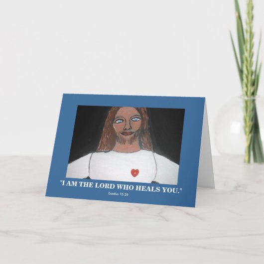 "IK BEN DE LORD DIE JE HOOPT" KAART (Voorkant)