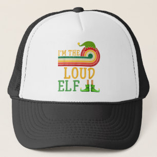 Ik ben de luid Elf Matching Group kerstparty Pa Trucker Pet
