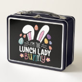 Ik ben de Lunch Lady Bunny Pasen Matching (Voorkant)