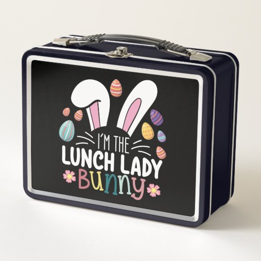 Ik ben de Lunch Lady Bunny Pasen Matching (Voorkant)