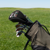 Ik ben de lunchdame Bunny Easter Matching Golfheadcover (Insitu)