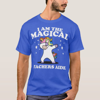 Ik ben de Magical Teachers Adabbing Unicorn T-shirt