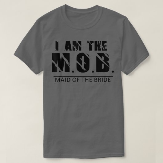 Ik ben de Maid van het Bride Design 284 T-shirt (Design voorkant)