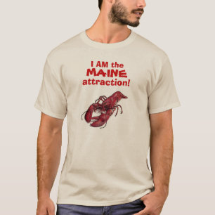 "Ik ben de MAINE aantrekkingskracht!" © sprak de  T-shirt