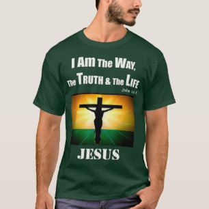Ik ben de manier waarop de waarheid het leven Jezu T-shirt