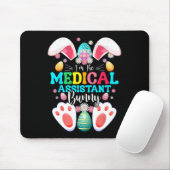 Ik ben de Medical Instant Bunny Paasdag konijnenma Muismat (Met muis)