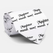 Ik ben de meester van het universum! stropdas (Opgerold)