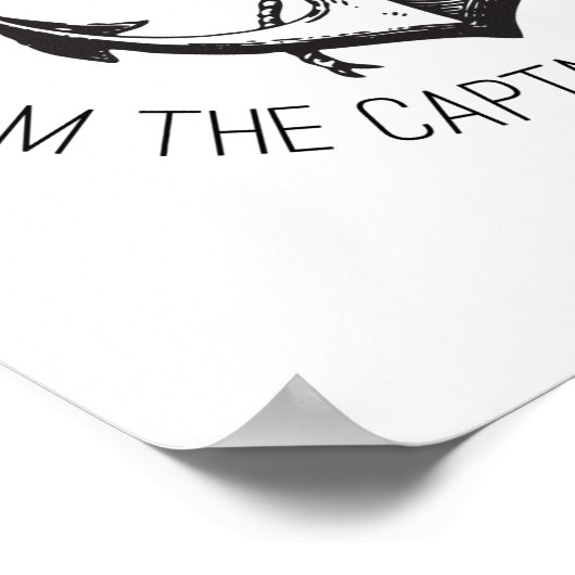 Ik ben de meester van mijn Poster. Poster (Hoek)