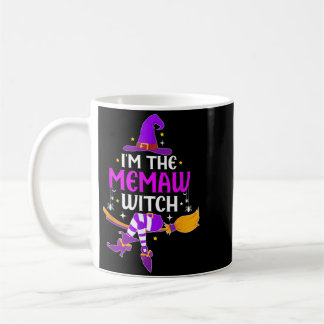 Ik ben de Memaw Heks Grappig Halloween Familie Mat Koffiemok
