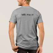 Ik ben de meneer repareert het basis T-shirt (Achterkant)