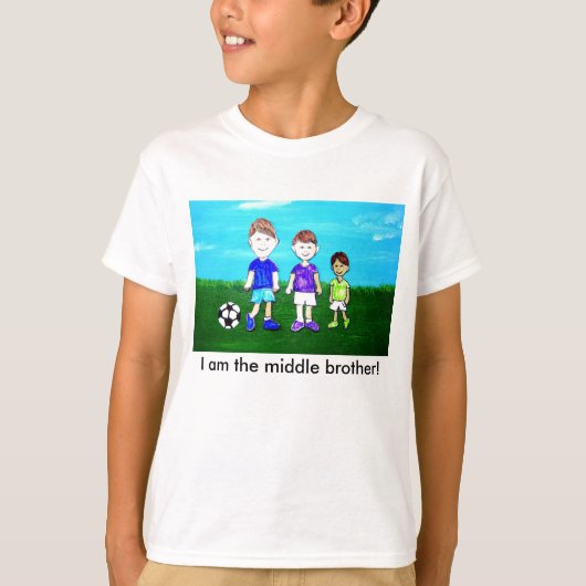 Ik ben de middenbroer. t-shirt