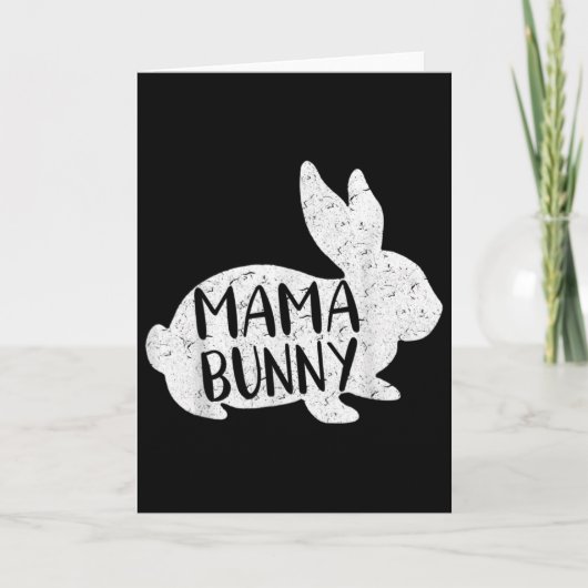 Ik ben de Mimi Bunny Pasen Grappig Pasen Moederdag Kaart (Voorkant)