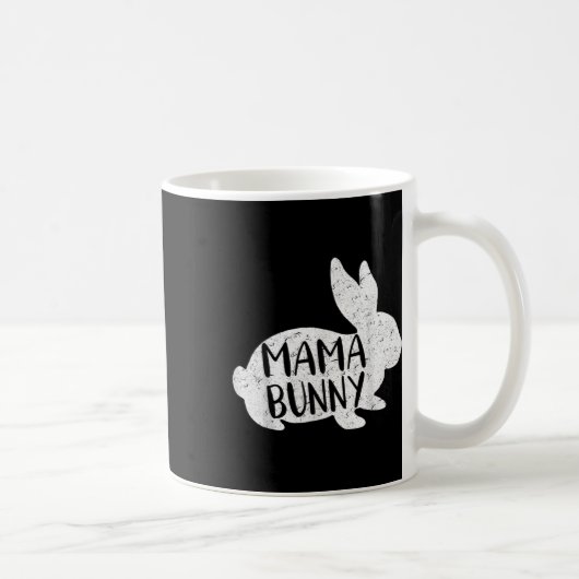 Ik ben de Mimi Bunny Pasen Grappig Pasen Moederdag Koffiemok (Rechts)